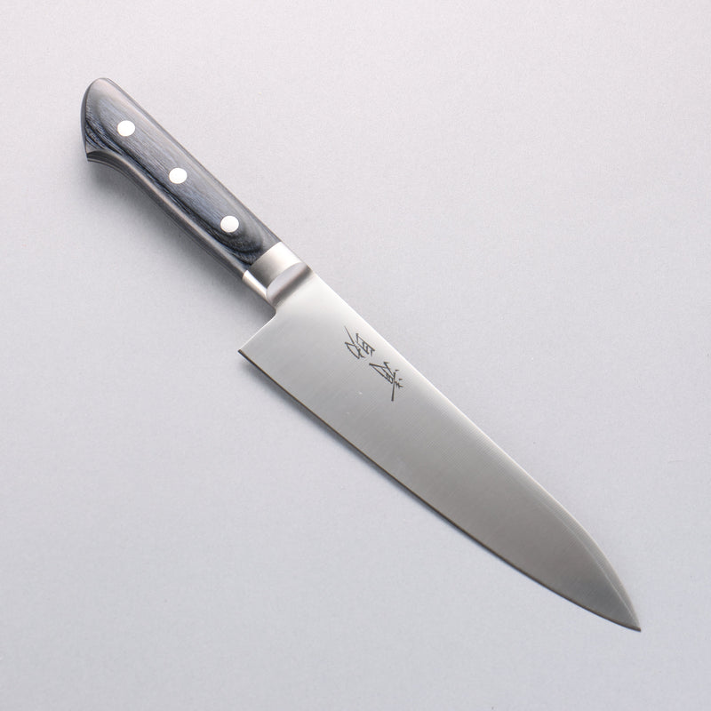 Seisuke Seiten Molybdenum Gyuto 180mm Navy blue Pakka wood Handle - Japannywholesale