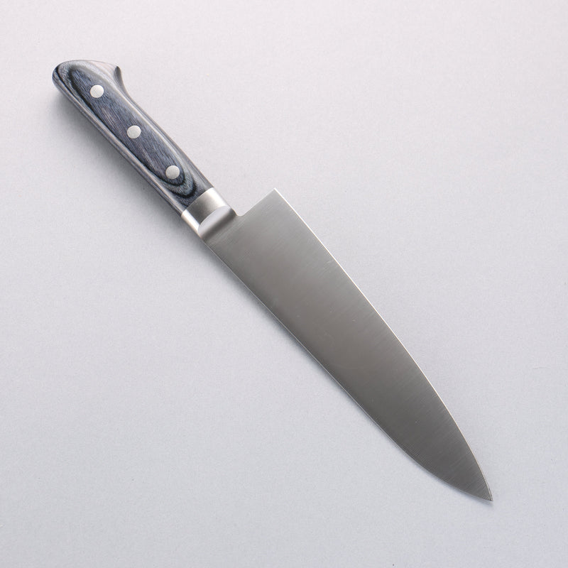 Seisuke Seiten Molybdenum Gyuto 180mm Navy blue Pakka wood Handle - Japannywholesale