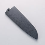 Seisuke Seiten Molybdenum Santoku 180mm Navy blue Pakka wood Handle with Sheath - Japannywholesale