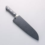 Seisuke Seiten Molybdenum Santoku 180mm Navy blue Pakka wood Handle with Sheath - Japannywholesale