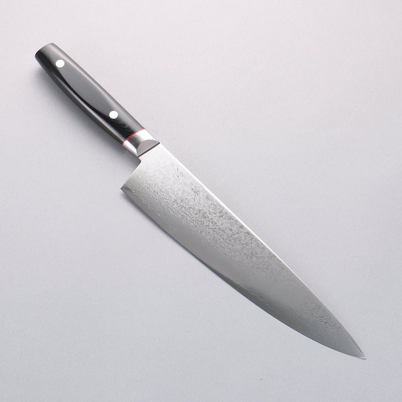 Seisuke Saiun VG10 Damascus Gyuto 230mm Black Micarta Handle - Japannywholesale