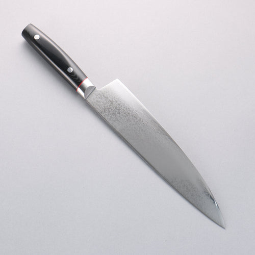 Seisuke Saiun VG10 Damascus Gyuto 230mm Black Micarta Handle - Japannywholesale