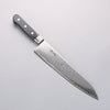 Seisuke Kagami2 AUS10 Mirrored Finish Damascus Gyuto 240mm Black Pakka wood Handle - Japannywholesale