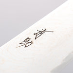 Seisuke Nami AUS10 Mirrored Finish Damascus Gyuto 240mm Black Pakka wood Handle - Japannywholesale