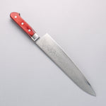 Seisuke VG10 33 Layer Mirrored Finish Damascus Gyuto 240mm Red Pakka wood Handle - Japannywholesale