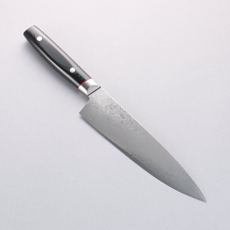 Seisuke Saiun VG10 Damascus Gyuto 200mm Black Micarta Handle - Japannywholesale