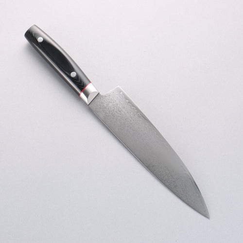 Seisuke Saiun VG10 Damascus Gyuto 200mm Black Micarta Handle - Japannywholesale