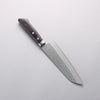 Kunihira Kokuryu VG10 Hammered Damascus Santoku 170mm Black Pakka wood Handle - Japannywholesale