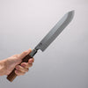 Kurotori Silver Steel No.3 Migaki Finished Bonito Knife 210mm Walnut Handle - Japannywholesale
