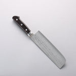 Seisuke VG10 Damascus Nakiri 165mm Black Pakka wood Handle - Japannywholesale