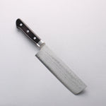 Seisuke VG10 Damascus Nakiri 165mm Black Pakka wood Handle - Japannywholesale