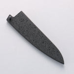 Seisuke VG10 17 Layer Damascus Petty-Utility 135mm Black Pakka wood Handle with Sheath - Japannywholesale