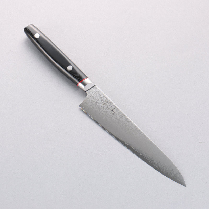 Seisuke Saiun VG10 Damascus Petty-Utility 150mm Black Micarta Handle - Japannywholesale