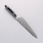 Seisuke Saiun VG10 Damascus Petty-Utility 150mm Black Micarta Handle - Japannywholesale