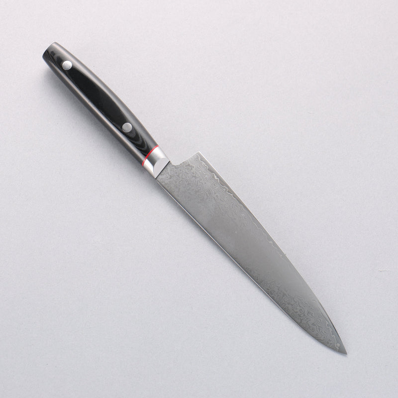 Seisuke Saiun VG10 Damascus Petty-Utility 150mm Black Micarta Handle - Japannywholesale