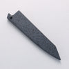 Seisuke Aotsuchi AUS10 Hammered Kiritsuke Petty-Utility 145mm Navy blue Pakka wood Handle with Sheath - Japannywholesale