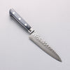 Seisuke Seiun VG10 33 Layer Damascus Petty-Utility 135mm Navy blue Pakka wood Handle with Sheath - Japannywholesale