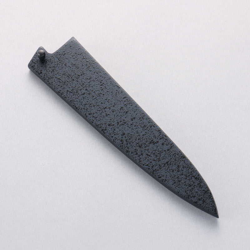 Seisuke Seiten Molybdenum Petty-Utility 150mm Navy blue Pakka wood Handle with Sheath - Japannywholesale