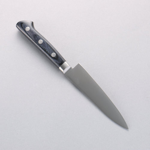 Seisuke Seiten Molybdenum Petty-Utility 120mm Navy blue Pakka wood Handle with Sheath - Japannywholesale
