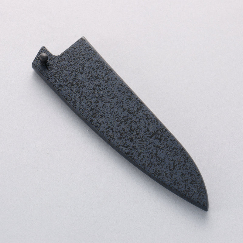 Seisuke Seiten Molybdenum Petty-Utility 120mm Navy blue Pakka wood Handle with Sheath - Japannywholesale