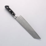 Seisuke VG10 33 Layer Mirrored Finish Damascus Kiritsuke Gyuto 210mm Black Pakka wood Handle - Japannywholesale