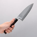 Seisuke Blue Steel Kasumitogi Funayuki 180mm Rosewood Handle - Japannywholesale