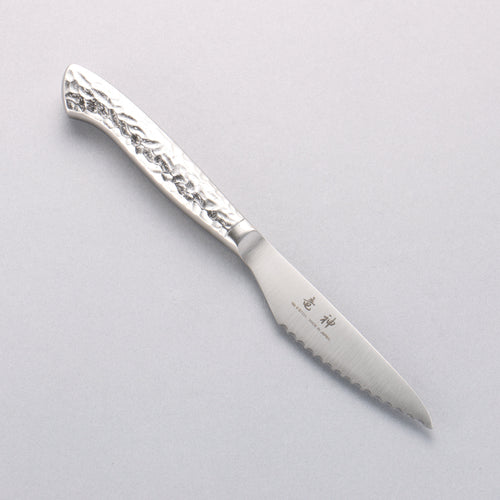 Seisuke Stainless Steel Steak Knife & Fork Set 80mm Stainless Handle Ryujin - Japannywholesale