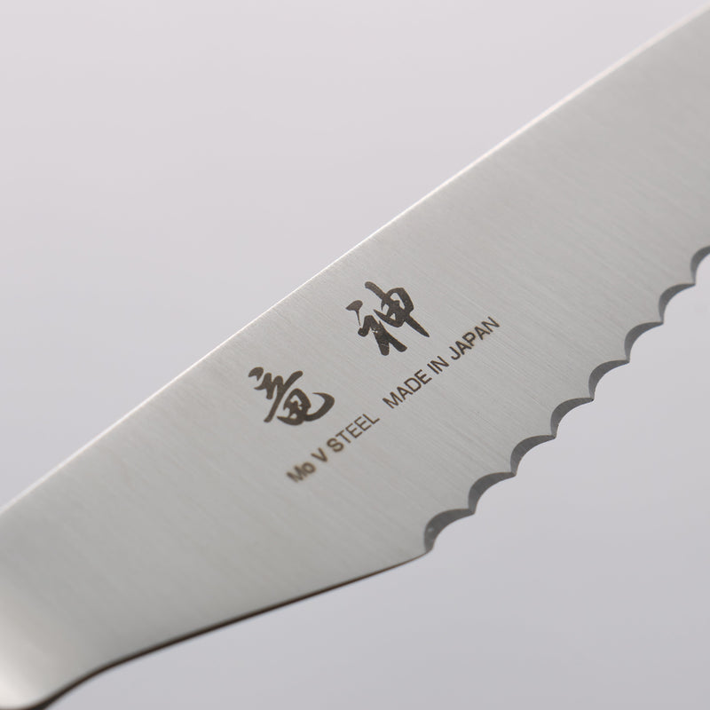 Seisuke Stainless Steel Steak Knife & Fork Set 80mm Stainless Handle Ryujin - Japannywholesale