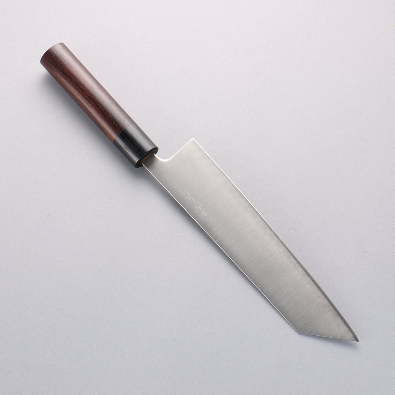 Seisuke Blue Super Kiritsuke Gyuto 210mm Rosewood (Ferrule: Black Pakka Wood) Handle - Japannywholesale