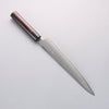 Seisuke Blue Super Sujihiki 240mm Rosewood (Ferrule: Black Pakka Wood) Handle - Japannywholesale