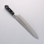 Seisuke AUS8 Hammered Gyuto 240mm Black Pakka wood Handle - Japannywholesale
