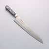 Seisuke AUS8 Hammered Gyuto 270mm Black Pakka wood Handle - Japannywholesale