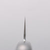 Seisuke Blue Steel Hammered Ribbed Santoku 180mm Black Pakka wood Handle - Japannywholesale