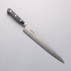 Seisuke AUS8 Hammered Sujihiki 240mm Black Pakka wood Handle - Japannywholesale