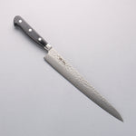 Seisuke AUS8 Hammered Sujihiki 240mm Black Pakka wood Handle - Japannywholesale