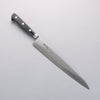 Seisuke Nami AUS10 Mirrored Finish Damascus Sujihiki 240mm Black Pakka wood Handle - Japannywholesale