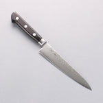 Seisuke VG10 33 Layer Damascus Petty-Utility 150mm Black Pakka wood Handle - Japannywholesale