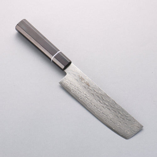 Seisuke AUS10 Mirror Crossed Usuba 160mm Black Pakka wood Handle - Japannywholesale