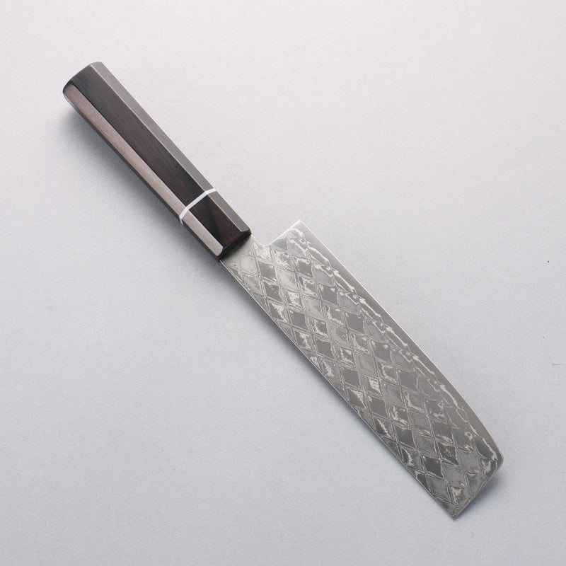 Seisuke AUS10 Mirror Crossed Usuba 160mm Black Pakka wood Handle - Japannywholesale