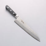 Seisuke AUS8 Hammered Gyuto 210mm Black Pakka wood Handle - Japannywholesale