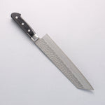 Seisuke AUS8 Hammered Kiritsuke Gyuto 210mm Black Pakka wood Handle - Japannywholesale