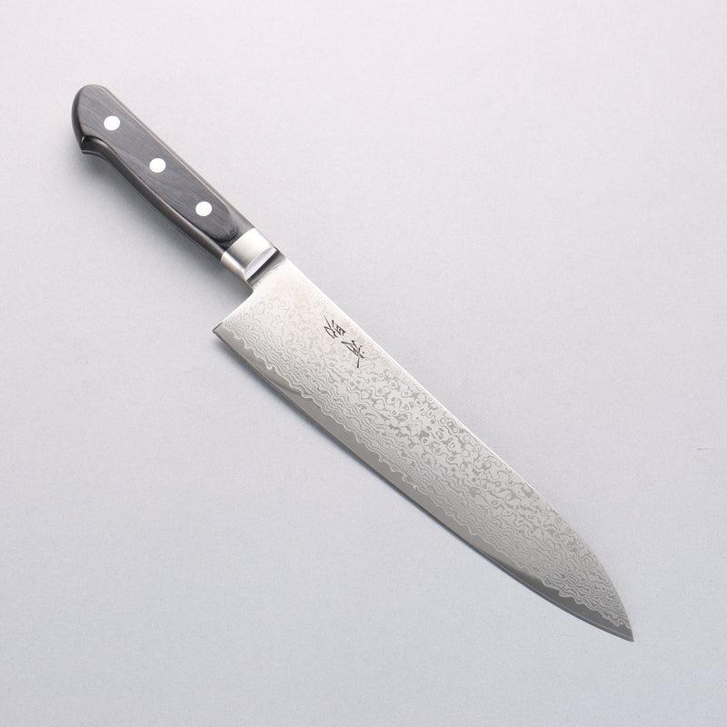Seisuke VG10 33 Layer Damascus Gyuto 210mm Black Pakka wood Handle - Japannywholesale
