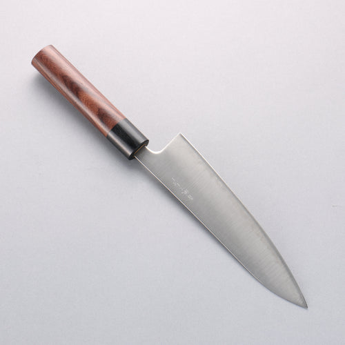 Seisuke Blue Super Gyuto 180mm Rosewood (Ferrule: Black Pakka Wood) Handle - Japannywholesale