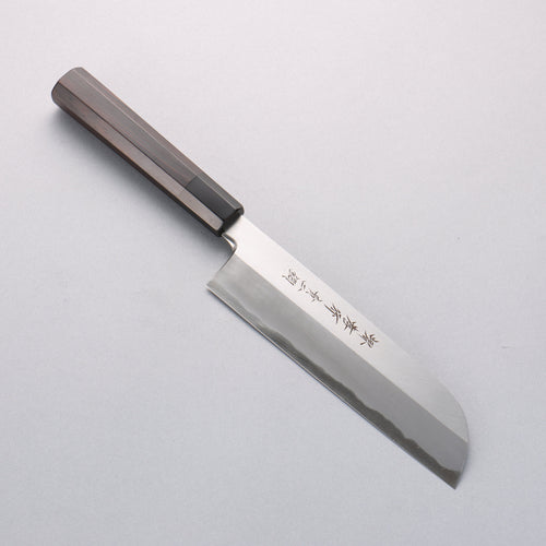 Sakai Takayuki Blue Steel No.2 Kamagata Usuba Ebony Wood Handle - Japannywholesale