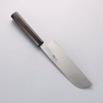 Sakai Takayuki Blue Steel No.2 Kamagata Usuba Ebony Wood Handle - Japannywholesale