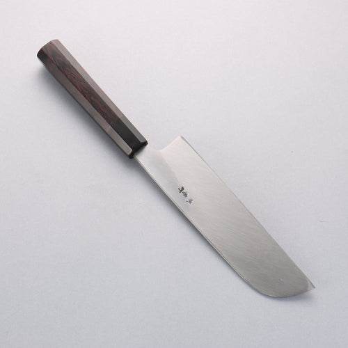 Sakai Takayuki Blue Steel No.2 Kamagata Usuba Ebony Wood Handle - Japannywholesale