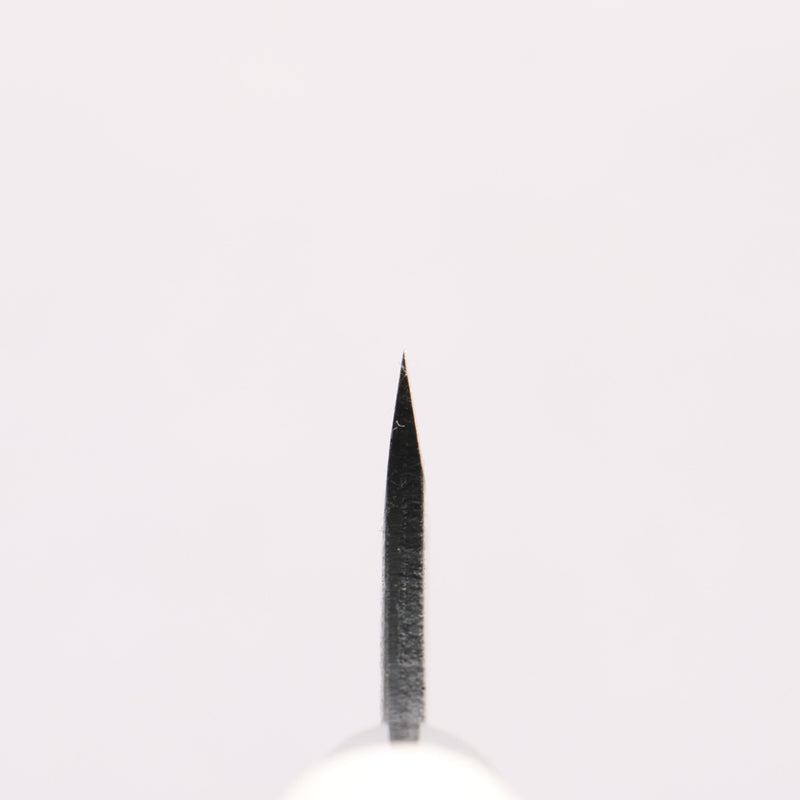 Sakai Takayuki Blue Steel No.2 Black Finished Wild Boar Skinning 80mm Magnolia (Ferrule: Black Plastic) Handle - Japannywholesale