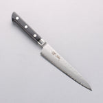 Seisuke VG5 Hammered Kasumitogi Petty-Utility 150mm Black Pakka wood Handle - Japannywholesale