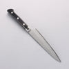 Seisuke VG5 Hammered Kasumitogi Petty-Utility 150mm Black Pakka wood Handle - Japannywholesale
