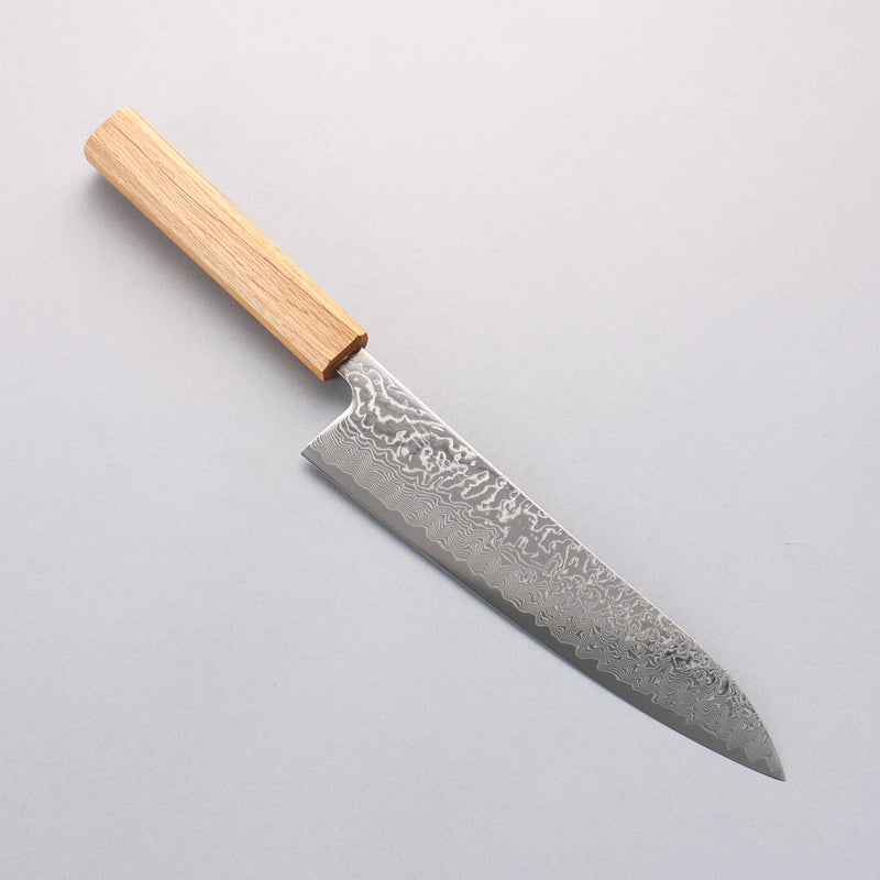 Seisuke SLD 49 Layer Damascus Gyuto 210mm Oak Handle - Japannywholesale